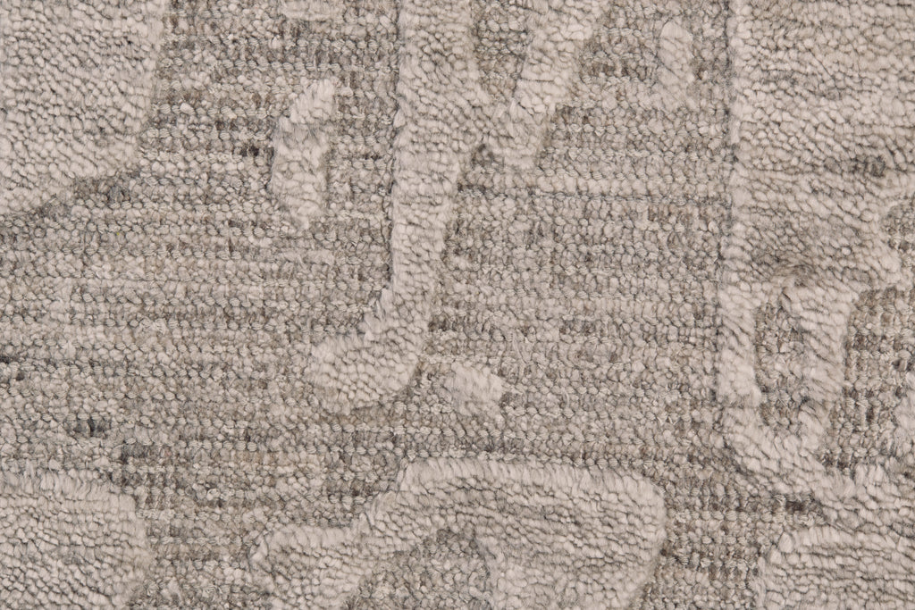 Leilani Modern Abstract Taupe Area Rug (9'6" x 13'6")