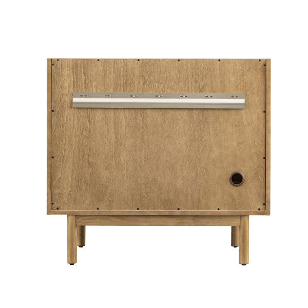 Laurent 36" Single Vanity Cabinet, Light Natural Oak