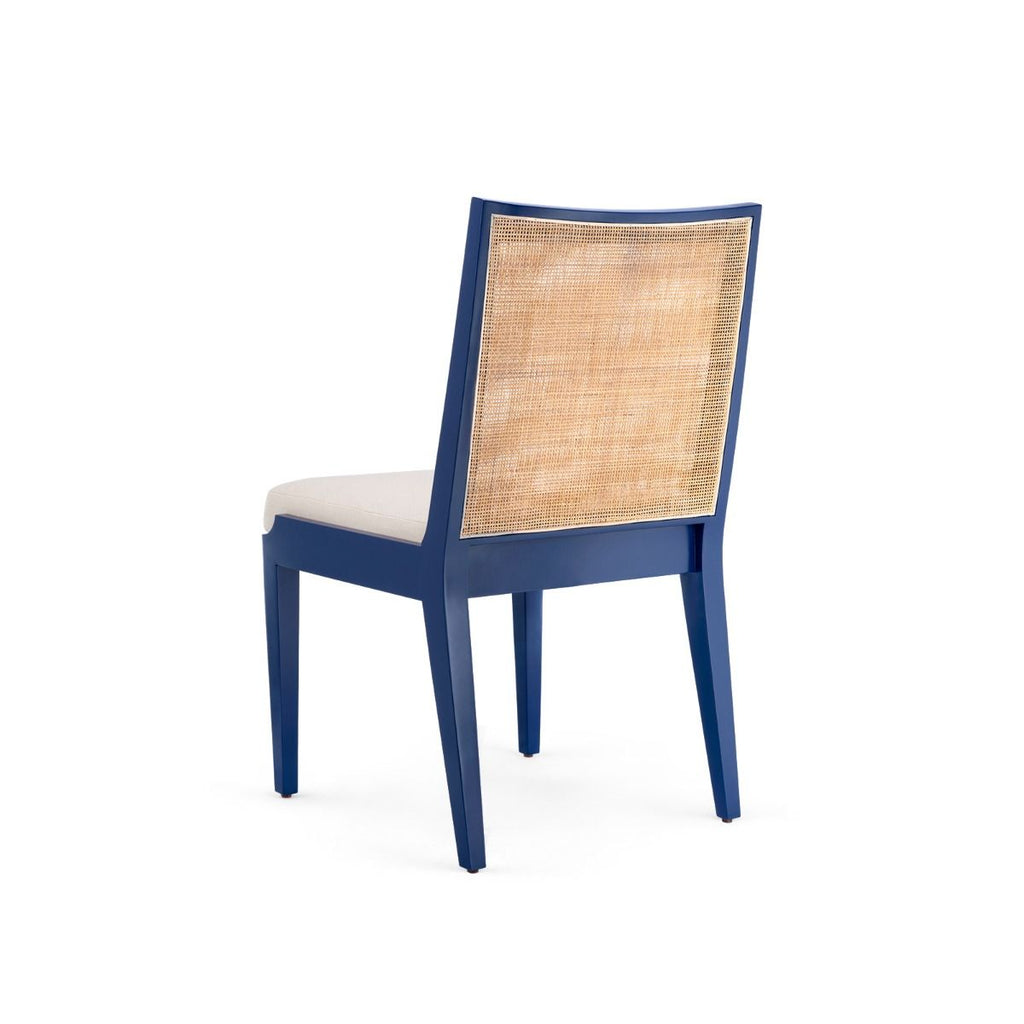 Ernest Side Chair, Navy Blue