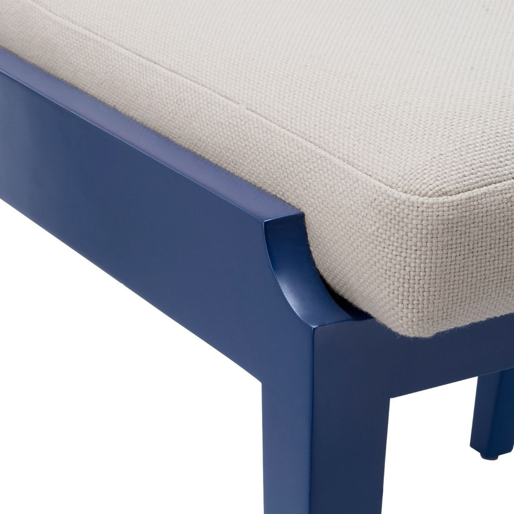 Ernest Side Chair, Navy Blue