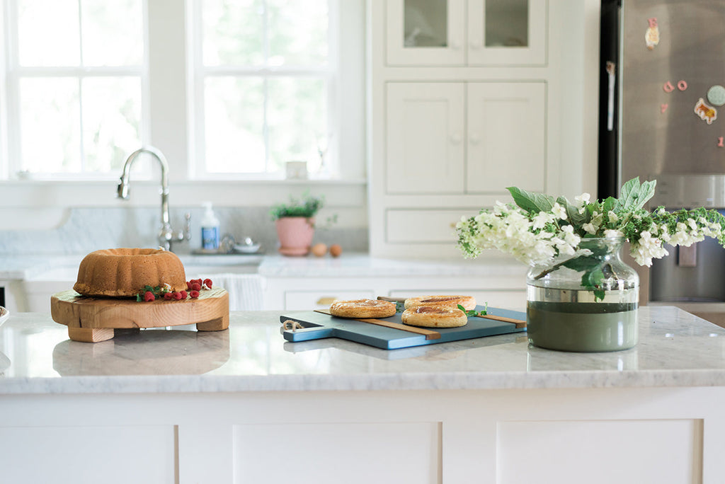 Sage Colorblock Flower Vase