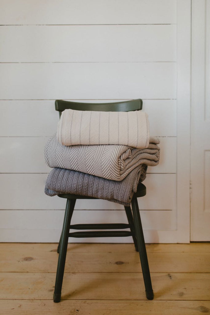 Pinstripe Blankets