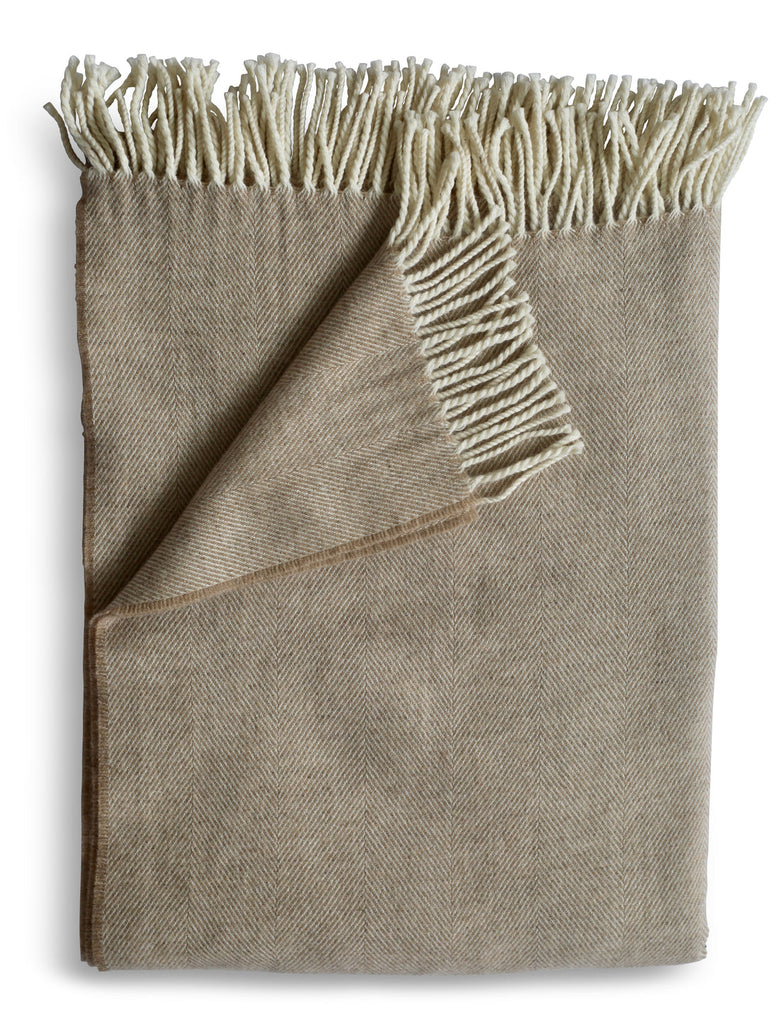 Lightweight Herringbone Throws