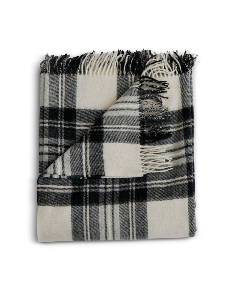 Patterned Merino Throws