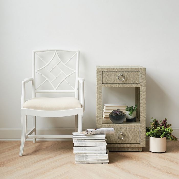 Evelyn Armchair, White