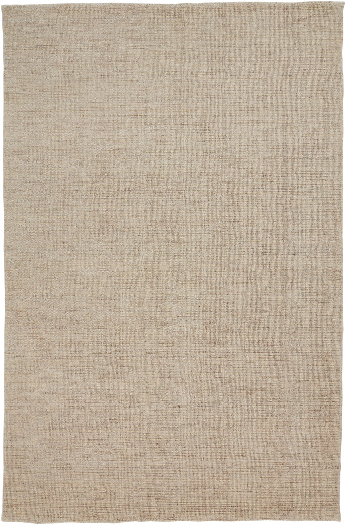 Burke Modern Abstract Tan Taupe Area Rug (9'6" x 13'6")