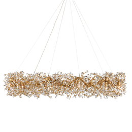 Crystal Bud Grande Ring Chandelier