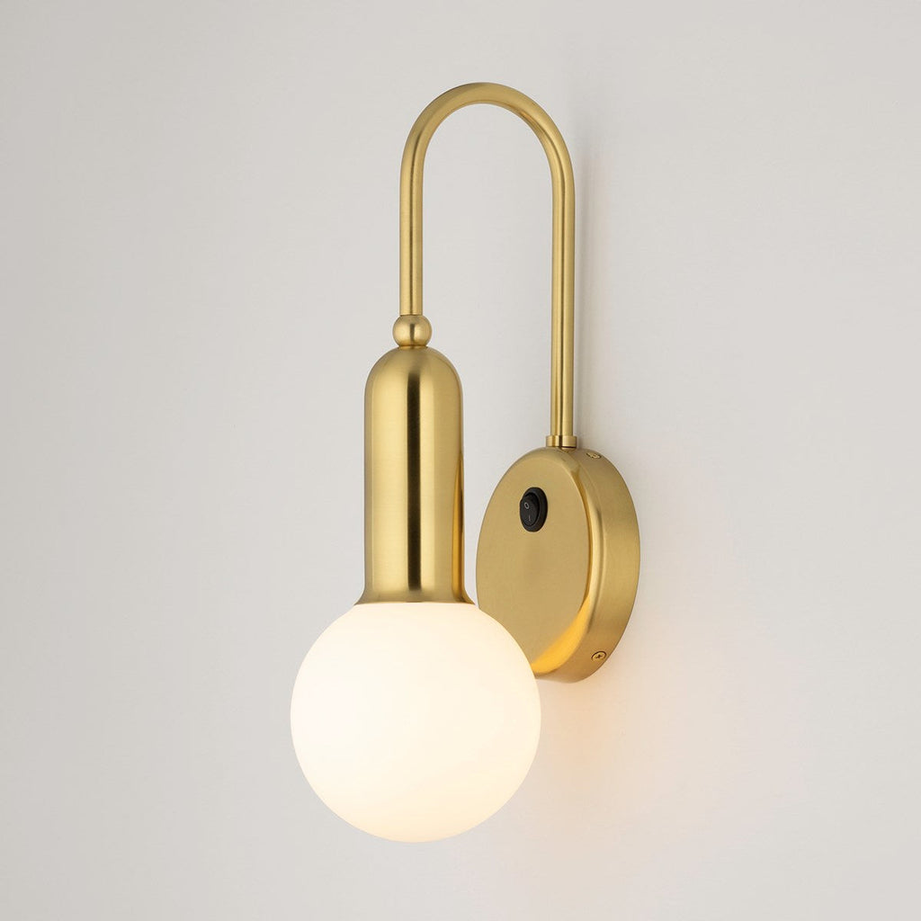 Gabby Wall Sconce - Aged Brass