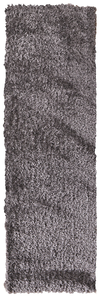 Darian Modern Solid Gray Area Rug (2'6" x 8')