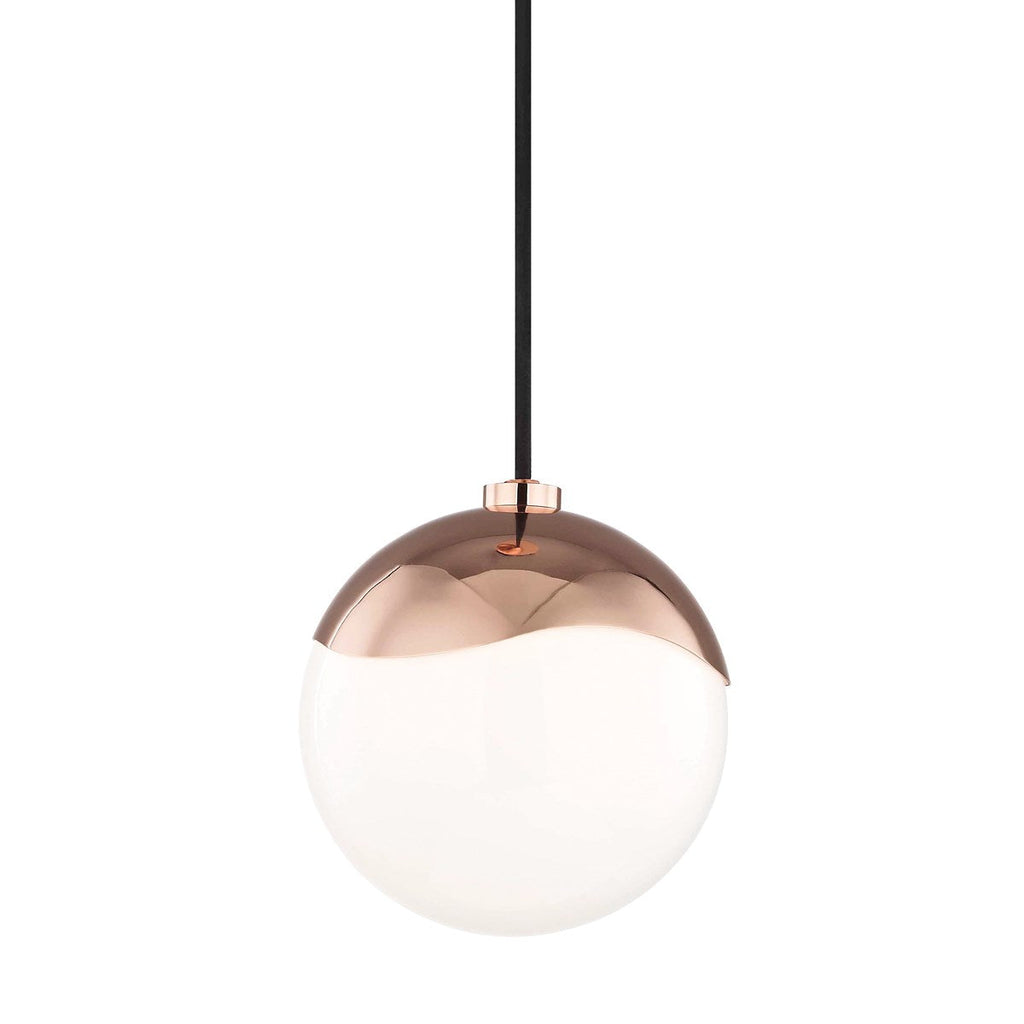 Ella Pendant 8" - Polished Copper