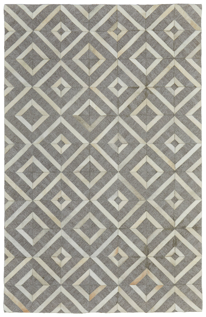 Fannin Transitional Geometric Taupe Tan Ivory Area Rug (2' x 3')