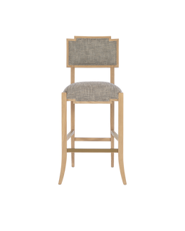 Melanie Blonde Bar Stool, Liller Tortoise