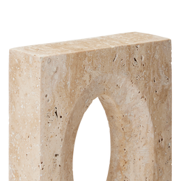 Demi Travertine Bookends Set of 2