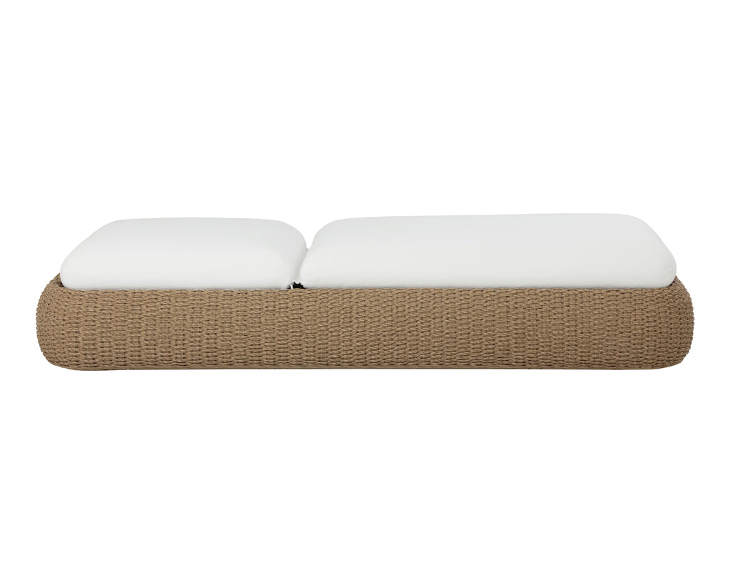 Barcelona Lounger - Natural - Stinson White