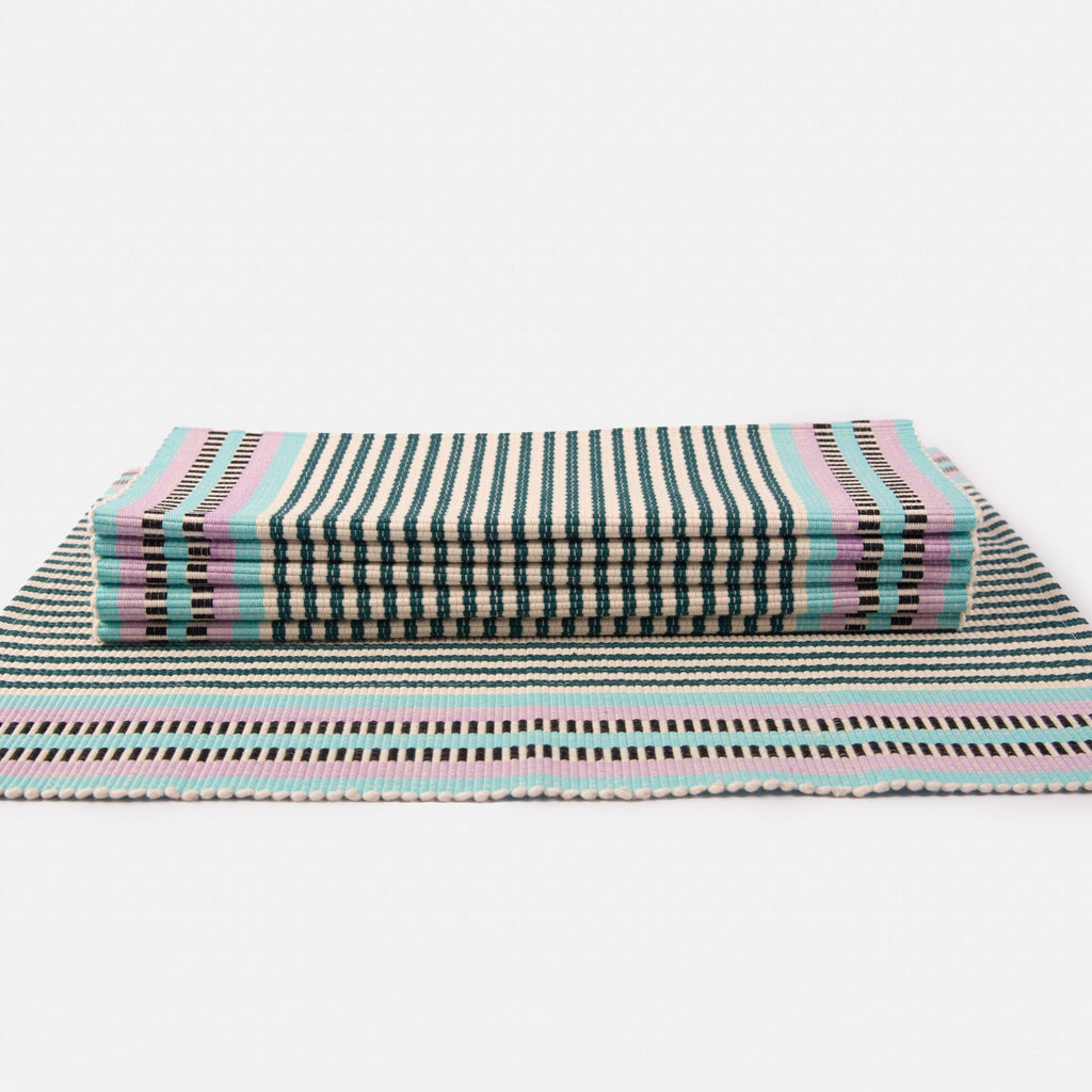 Handwoven Bahari Placemats, Set of 4