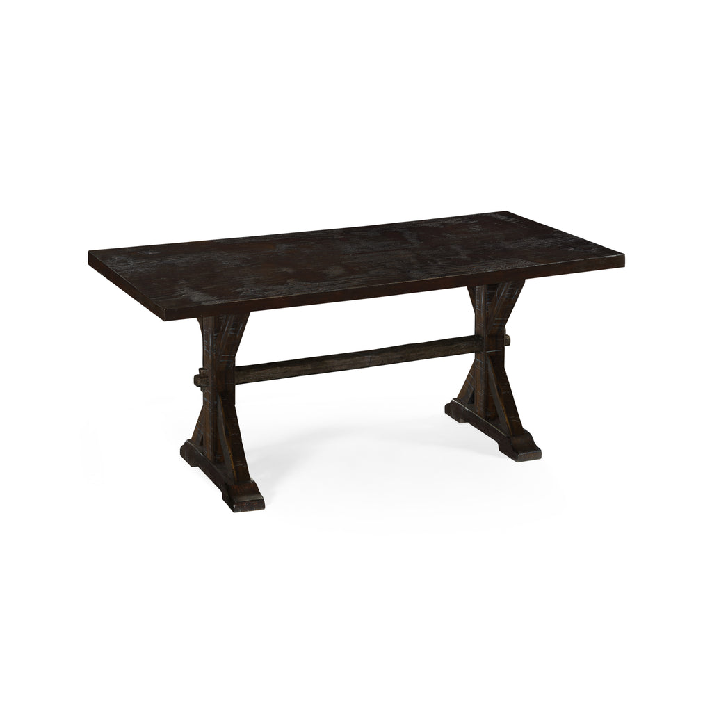 Casual Accents Dark Ale Dining Table 72"