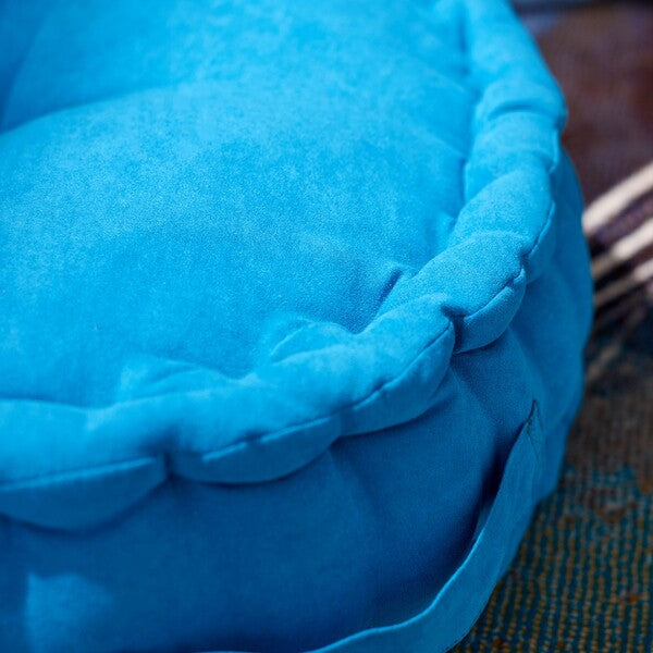 Payton Floor Pillow- Blue