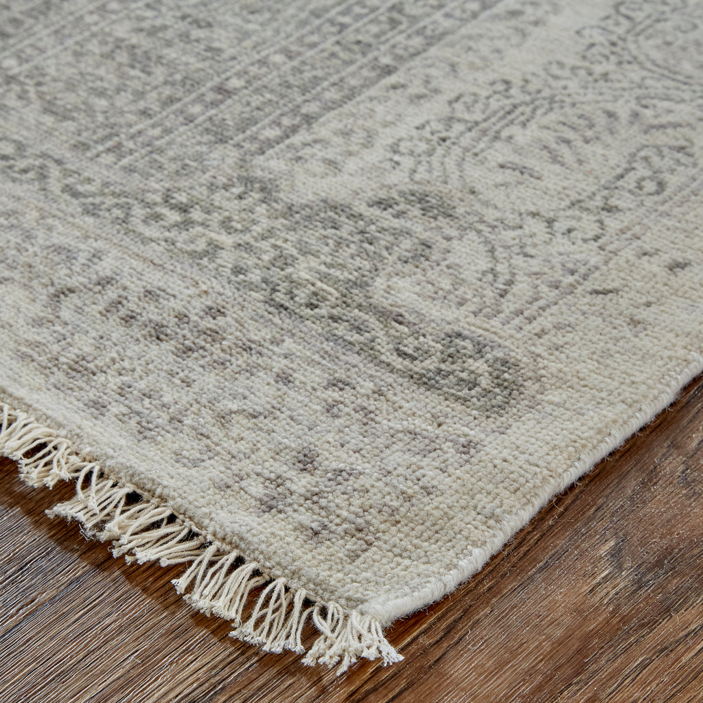 Zander Transitional Ikat Taupe Brown Area Rug (8'6" x 11'6")