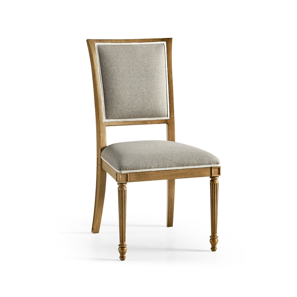 Timeless Flare Upholstered Side Chair Flared Top