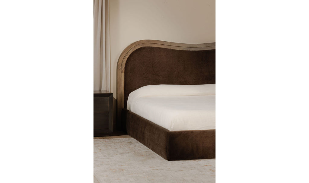 Camilla King Bed Warm Brown