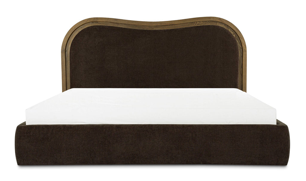 Camilla King Bed Warm Brown