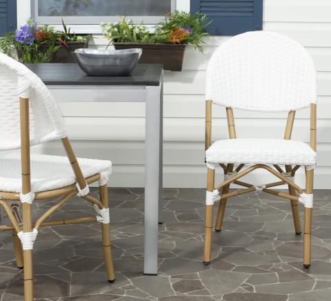 Barrow Indoor Outdoor Side Chair, Set of 2