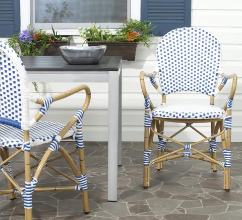 Hooper Indoor - Outdoor Stacking Armchair, Set of 2