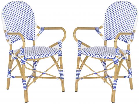 Hooper Indoor - Outdoor Stacking Armchair, Set of 2