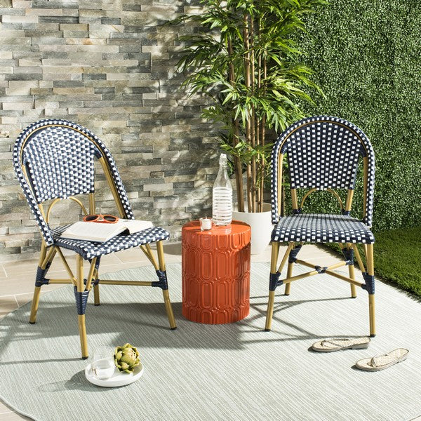 Salcha Indoor - Outdoor French Bistro Side Chair, Set of 2