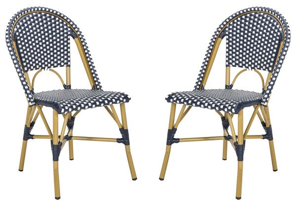 Salcha Indoor - Outdoor French Bistro Side Chair, Set of 2