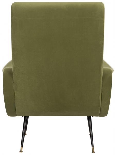 Elicia Velvet Retro Mid Century Accent Chair