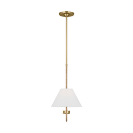 Laguna Large Linear Chandelier, Burnished Brass