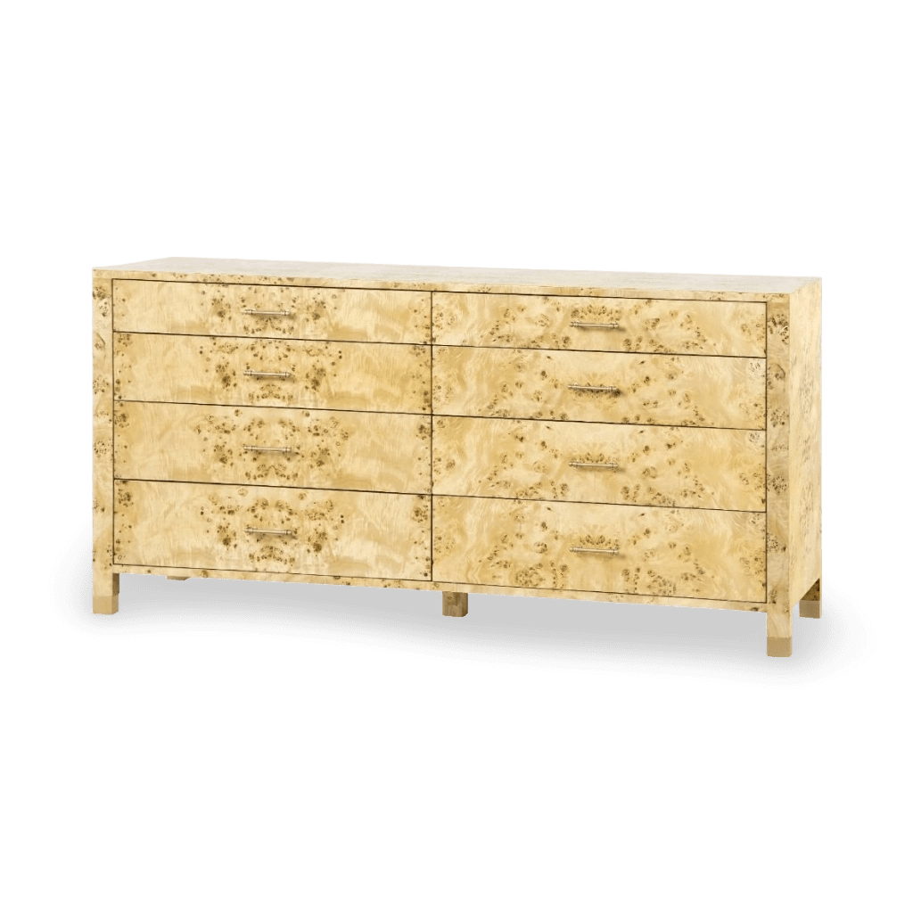 Cole Large 8-Drawer, Burl