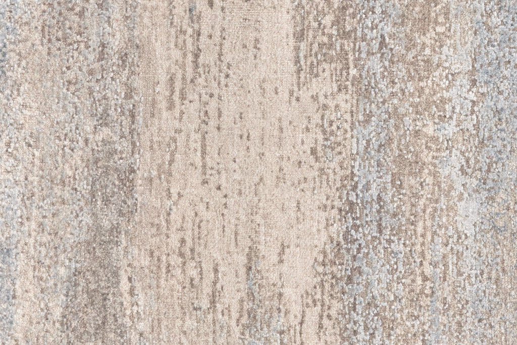 Milson Modern Abstract Tan Blue Taupe Area Rug (7'9" x 9'9")