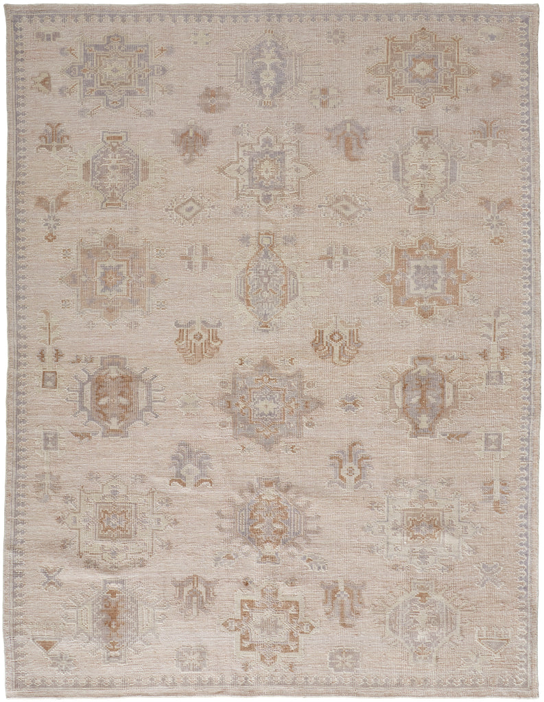 Wendover Transitional Oriental Tan Brown Area Rug (3'6" x 5'6")