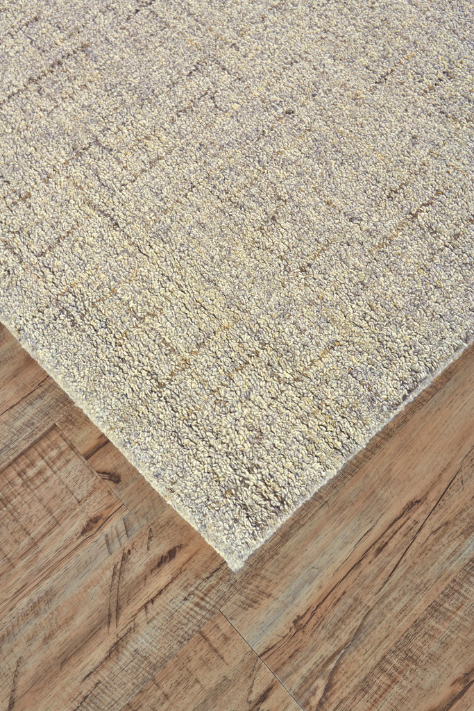 Morisco Transitional Geometric Tan Ivory Taupe Area Rug (3'6" x 5'6")