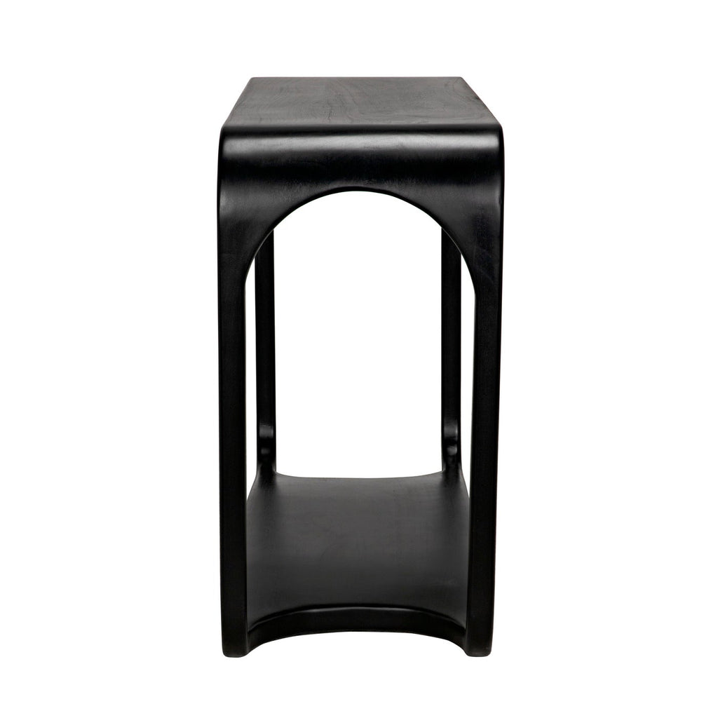 Milena Console - Hand Rubbed Black