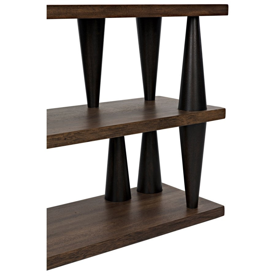 Mood Console, Ebony/Dark Walnut