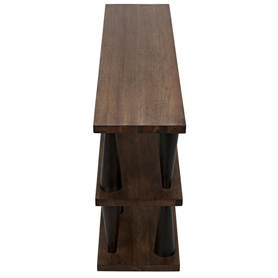 Mood Console, Ebony/Dark Walnut