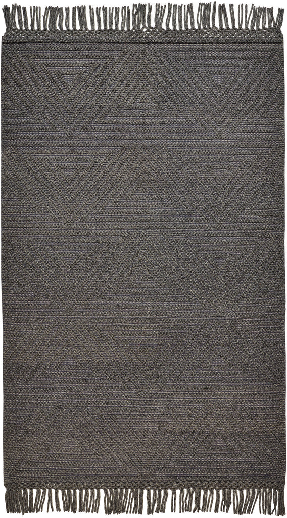 Phoenix Transitional Geometric Gray Area Rug (2' x 3')