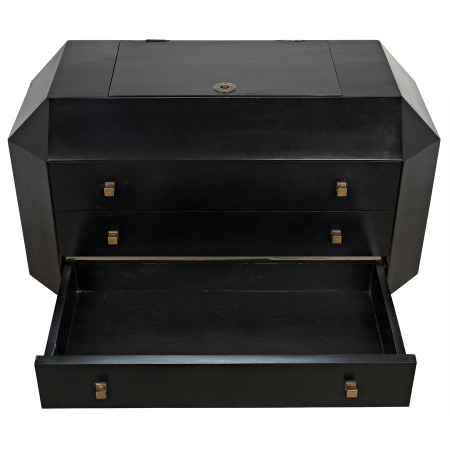 Rhiana Dresser, Hand Rubbed Black