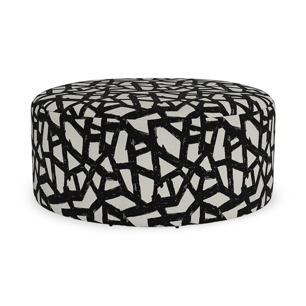 PI Outdoor Ottoman - Juno Black - Tier 7