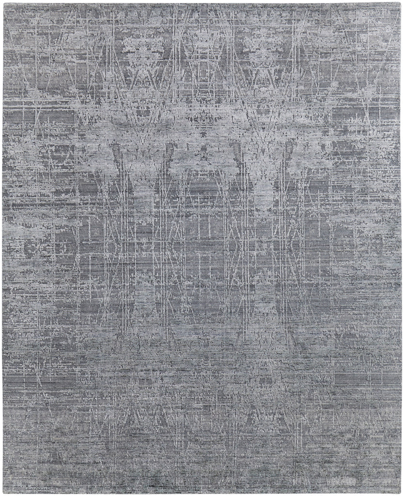 Eastfield Modern Abstract Gray Area Rug (3' x 5' / Pattern 2)