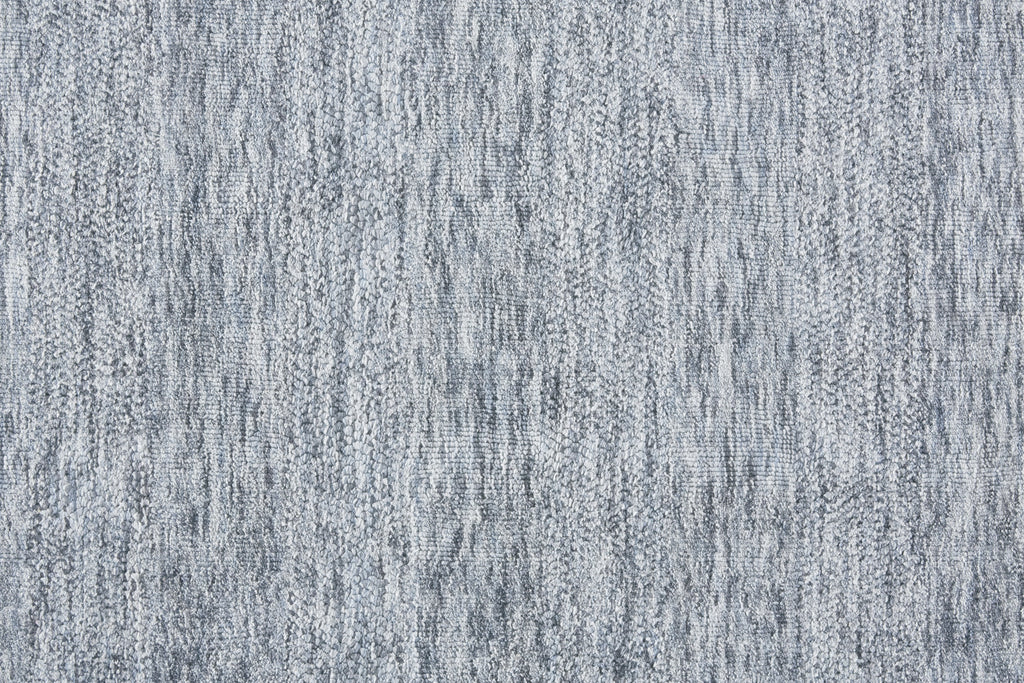 Zaria Transitional Abstract Gray White Blue Area Rug (8' x 11')