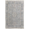 Caldwell Transitional Distressed Gray Blue Taupe Area Rug (2' x 3' / Pattern 2)