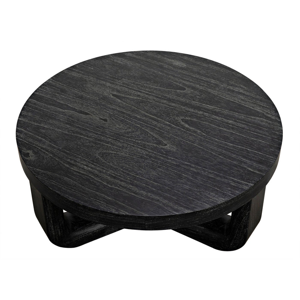 Joel Coffee Table, Cinder Black