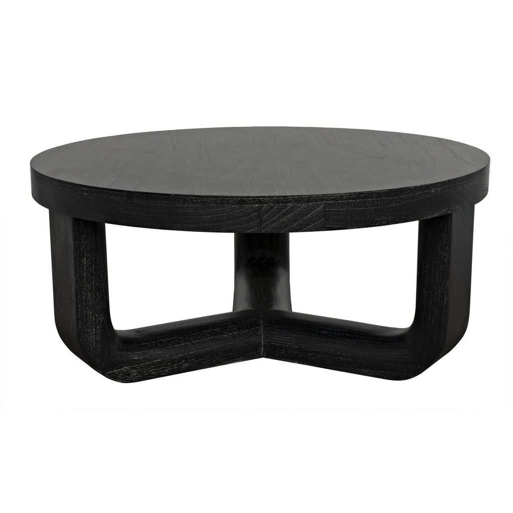 Joel Coffee Table, Cinder Black