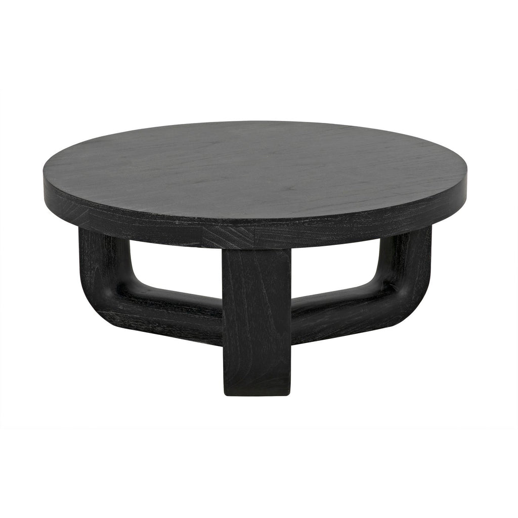 Joel Coffee Table, Cinder Black