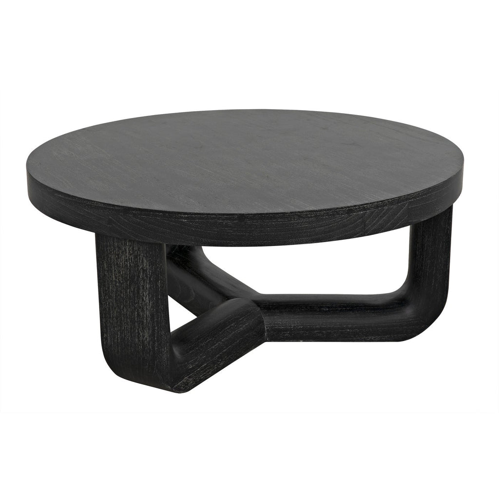 Joel Coffee Table, Cinder Black