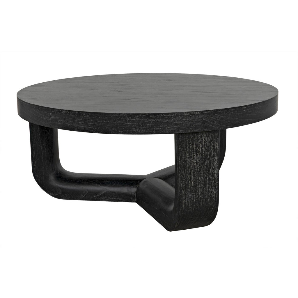 Joel Coffee Table, Cinder Black